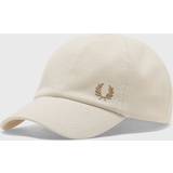 Fred Perry Bomuld Tilbehør Fred Perry Men's Pique Classic Cap Oatmeal/Dark Caramel