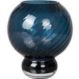 Glas Brugskunst Specktrum Meadow Swirl Blue Vase 20cm