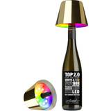 Sompex Guld Lamper Sompex Top 2.0 RGB Flaschenaufsatz Tischlampe