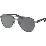 Prada Sport Solbriller Prada Sport Linea Rossa Men's Sunglasses, Ps 51YS Matte