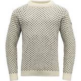 Devold Overdele Devold Nordsjo Wool Sweater - Offwhite