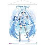 Polyester Plakater PopBuddies Hatsune Miku Wallscroll Snow Poster