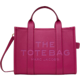 Marc Jacobs The Leather Medium Tote Bag - Lipstick Pink