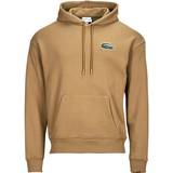 Lacoste Dame Sweatere Lacoste Loose Fit Jogger Hoodie - Brown