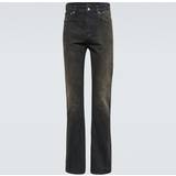 Balenciaga XS Bukser & Shorts Balenciaga Mid-rise bootcut jeans brown