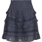 32 - Grå Nederdele Neo Noir Donna S Voile Skirt - Dark Grey