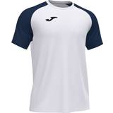 Joma Hvid Tøj Joma Shirt Short Sleeve Man Academy IV - White/Navy