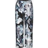 Stine Goya Blomstrede Bukser & Shorts Stine Goya Isra Floral-Jacquard Wide-Leg Trousers Multi