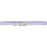 Dame - Lilla Bælter Givenchy Voyou leather belt purple