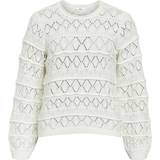 Object Bomuld Overdele Object Long Sleeved Knitted Pullover