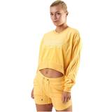 Dame - Gul - S - Sweatshirts Sweatere Nike Nsw Retro Femme Crew Terry Yellow, Female, Tøj, Skjorter, Gul