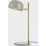 Messing - Skrivebordslamper Bordlamper Markslöjd Pose Grey/Brushed Brass Bordlampe 48.5cm