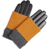 Dame - Gul - Skind Handsker Markberg HellyMBG Glove - Black/Amber