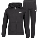 Polyester - S Tracksuits Nike Junior Sportswear Club Fleece Tracksuit - Black (FD3114-010)