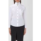 Vivienne Westwood Dame Overdele Vivienne Westwood Classic krall shirt WHITE