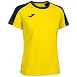 Joma Dame Overdele Joma Womens Eco-Championship T-Shirt W Yellow/Dark Navy