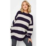 Yours Dame Sweatere Yours Long Sleeve Jumper Blue 22-24