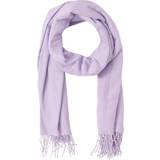 Dame - Lilla Halstørklæde & Sjal Pieces tørklæde PCKIAL Purple rose