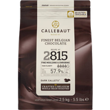 Fødevarer Callebaut Recipe N° 2815 Dark Chocolate 2500g 1pack