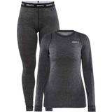 Træningstøj Svedundertøjssæt Craft Sportswear Core Wool Merino Set W - Black