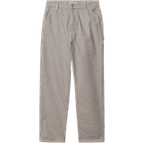 10 - 48 - Stribede Tøj Carhartt W' Terrell SK Pant - Hickory Stripe Wax/Dark Navy
