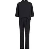 Dame - Sort Jumpsuits & Overalls Neo Noir Arlo Crepe Jumpsuit - Black