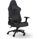 Sort - Stof Gamer stole Corsair TC100 RELAXED Gaming Chair - Grey/Black