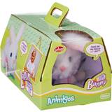 Kaniner - Plastlegetøj Interaktivt legetøj TOBAR Animigos New Born Bunny