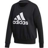 adidas Women's Sportswear Badge of Sport Crew Sweatshirt - Black