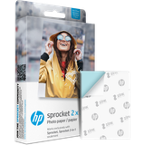 Kontorartikler HP Sprocket 2”x3” Premium Zink Sticky-Back Photo Paper 50pcs