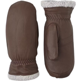Dame - Ægte pels Vanter Hestra Sundborn Gloves - Chocolate