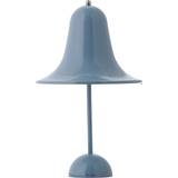 Dæmpbare - Skrivebordslamper Bordlamper Verpan Pantop Portable Dusty Blue Bordlampe 30cm