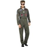 Top Gun Dragter & Tøj Kostumer Smiffys Top Gun Deluxe Male Costume