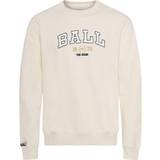 Dame - Rund hals Sweatere Ball L. Taylor Original Sweatshirt - Off White