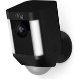 Ring Bevægelsesdetektorer Overvågningskameraer Ring Spotlight Cam Battery