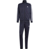 Høj krave - Jersey Jumpsuits & Overalls adidas Men Sportswear Basic 3-Stripes Tricot Tracksuit - Legend Ink/White