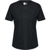 Mesh - Rund hals Overdele Hummel Vanja T-shirt - Black