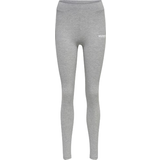 Firkantet - Grå - Jersey Tøj Hummel Legacy Woman High Waist Tights - Grey Melange