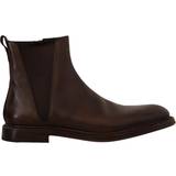 46 - Nylon Veste Dolce & Gabbana Brown Leather Chelsea Mens Boots EU44/US11