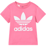 Grøn - Jersey Børnetøj adidas Originals T-skjorten Adicolor Trefoil Tee Grønn