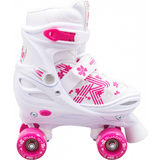 ABEC-3 Side-by-sides Roces Quaddy 3.0 Jr - White/Pink