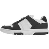 Tommy Hilfiger Sort Sneakers Tommy Hilfiger The Brooklyn Leather Colour-Blocked Trainers BLACK ECRU