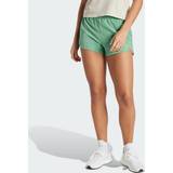 Adidas Dame - Grøn Shorts adidas Pacer Training 3-Stripes Woven High-Rise shorts Preloved Green 3"