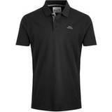 Weird Fish Miles Organic Pique Polo Washed Black