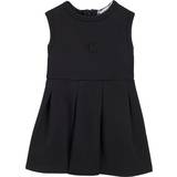 Calvin Klein Kjoler Børnetøj Calvin Klein Newborn Flared Sleeveless Dress Black 0-3M