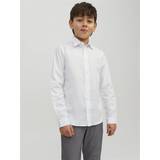 Skjorter Jack & Jones Junior Plain Shirt, White