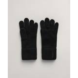 Gant Dame Handsker & Vanter Gant Wool Knit Gloves Black One