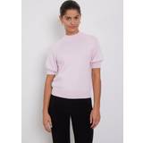 Dame - Nylon Overdele Bruuns Bazaar AnemoneBBHalias knit Light rosa