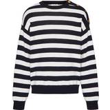 Valentino Polokrave Tøj Valentino Striped cotton and wool sweater multicoloured