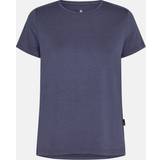 Blå - Viskose T-shirts & Toppe Bambus, Big shirt, Grå